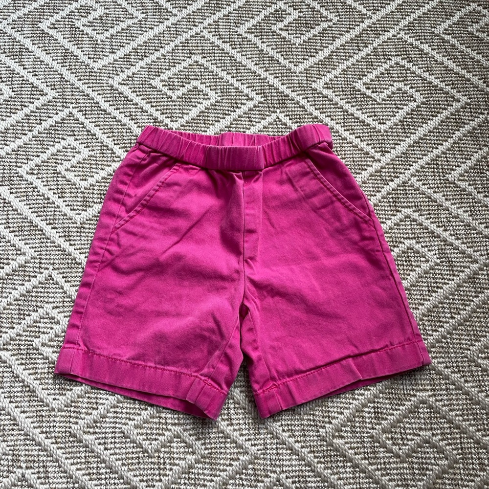 Hanna Andersson Kids Pink Shorts-4Y